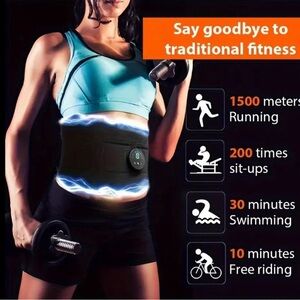 Electric Abdominal Muscle Stimulator, NEW